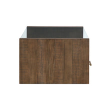 Garland Castered Glass Top Coffee Table, Toffee Finish