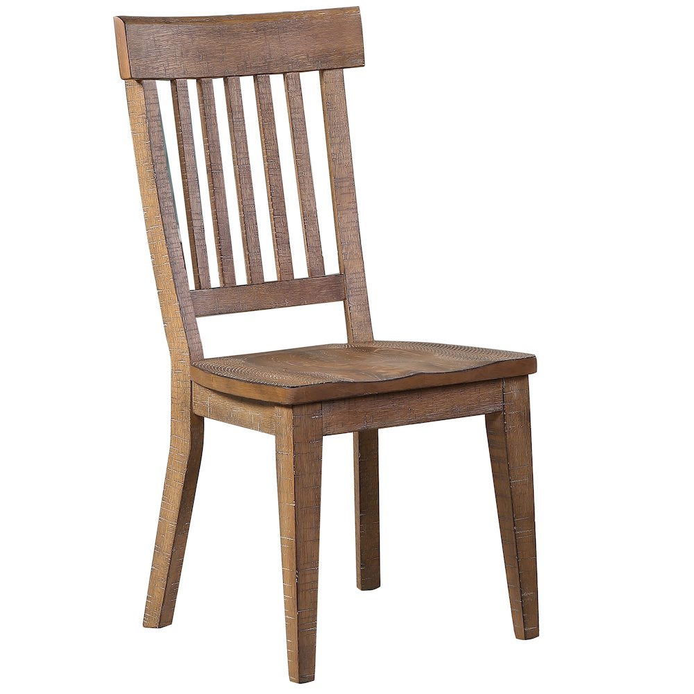 Riverdale Leg Table with 6 Wooden Side Chairs