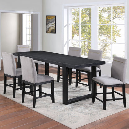 Yves Counter Table+Nicco Beige Polyester