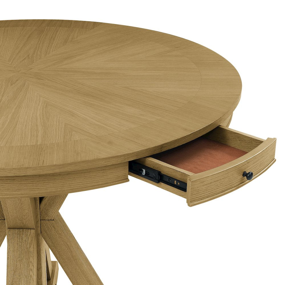 Rylie Counter Table, Natural Finish
