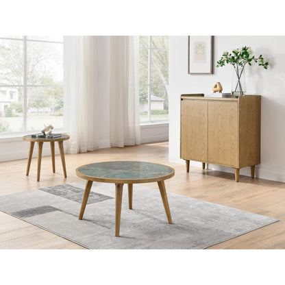 Novato Sintered Stone End Table