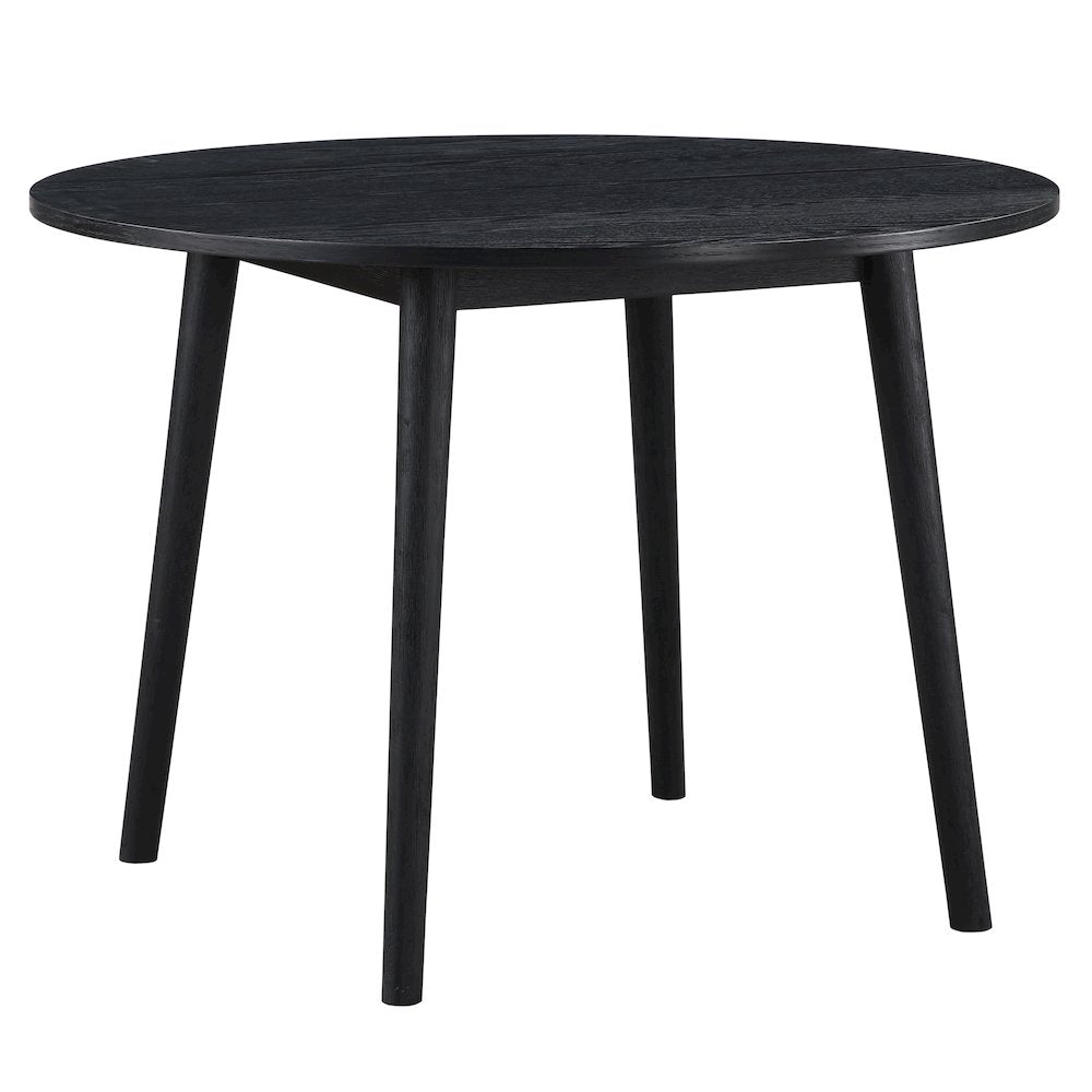 Willow Black Round Table