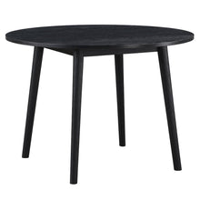 Willow Black Round Table