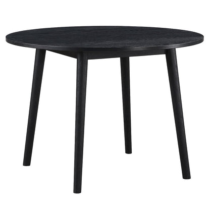Willow Black Round Table
