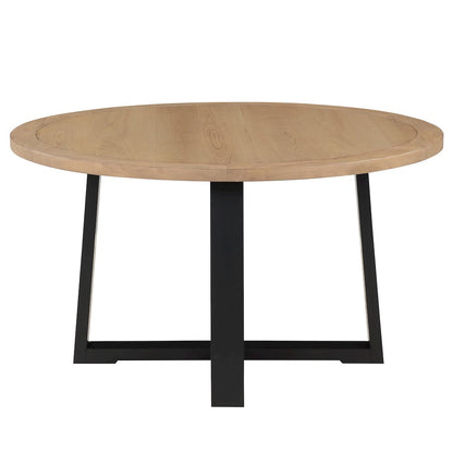 Magnolia Black Round Table