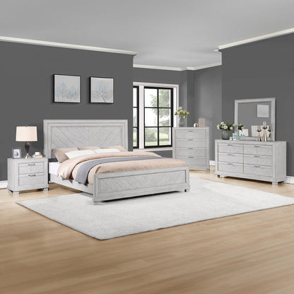 Montana Queen Bed, Gray