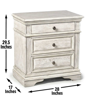 Highland Park King 4PC White