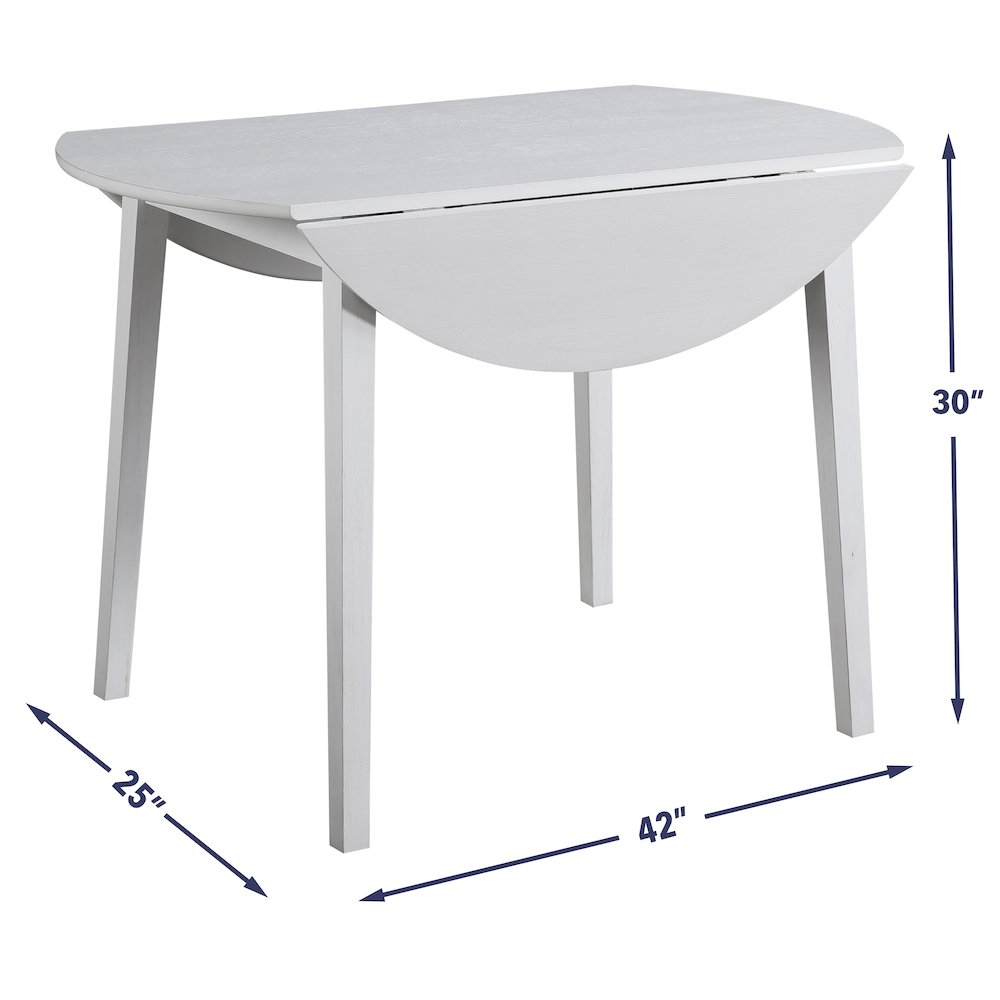 Naples 3pc Drop Leaf Dining Set