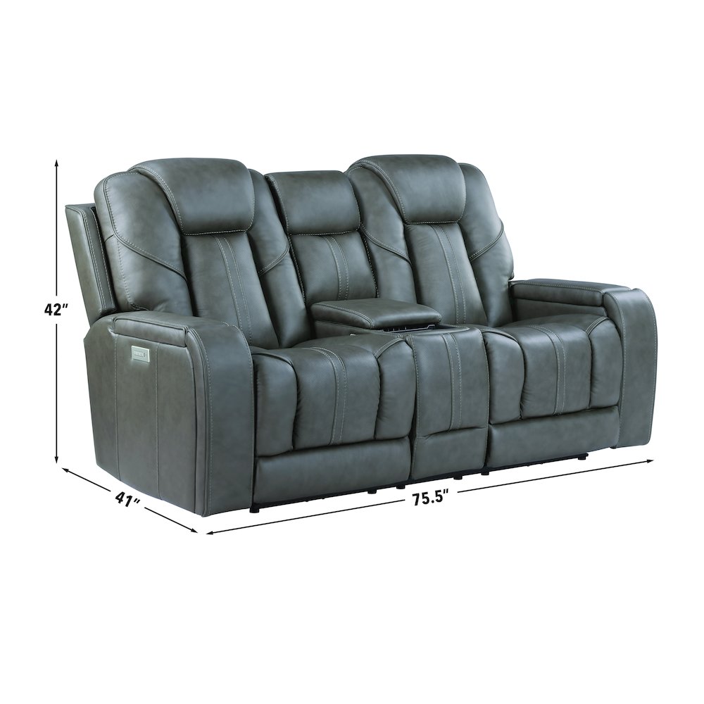 Daniel Triple Pwr Leather Theater Love