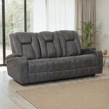 Marlow Charcoal Manual Recliner Sofa