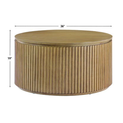 Colvin 3-Piece Table Set, Toffee Finish