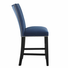 Camila 9PC Rectangle Counter Set Blue Chair