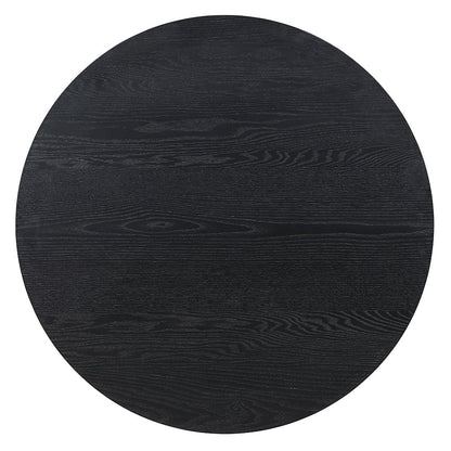 Willow Black Round Table