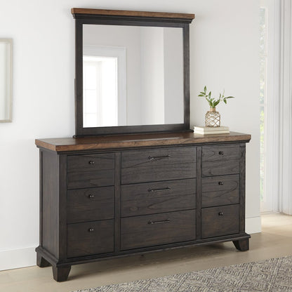Bear Creek Dresser and Mirror