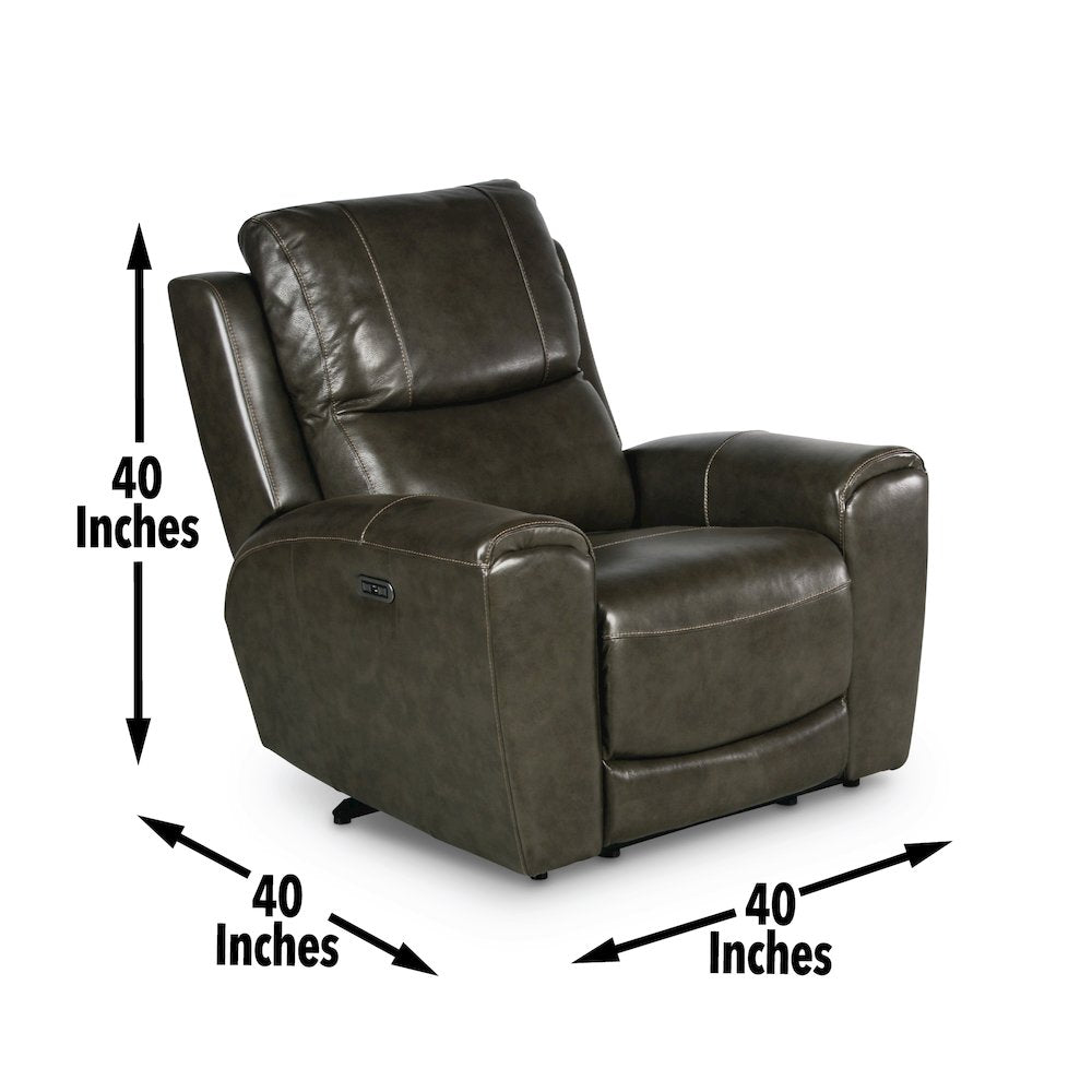 Laurel Power Reclining Grey 3pc