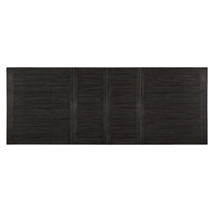 Mango Wood Counter Height Dining Table and Stools 9 Piece Set, Brown