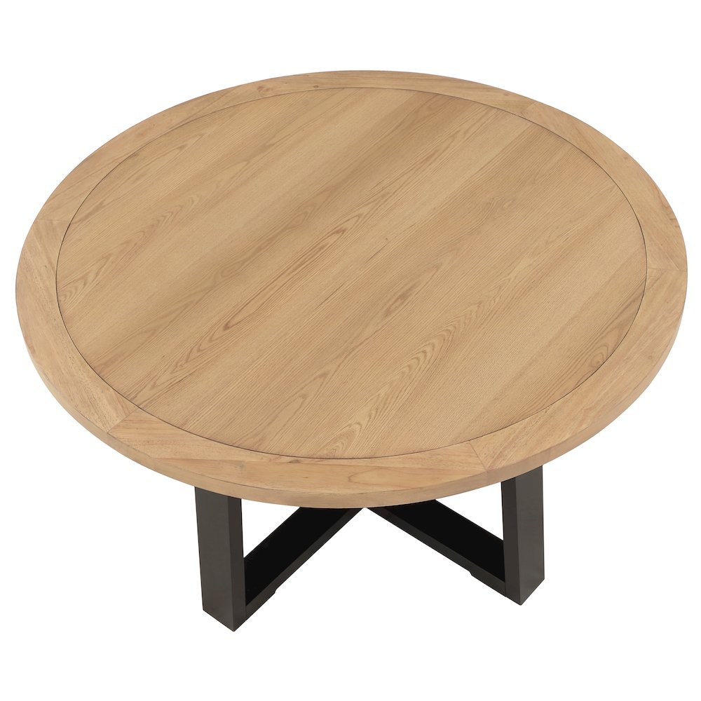 Magnolia Black Round Table