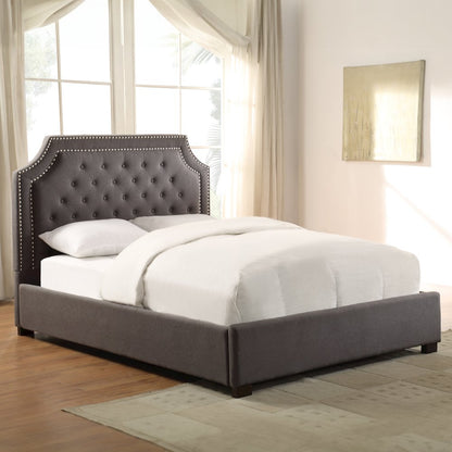 Wilshire Queen Bed Gray