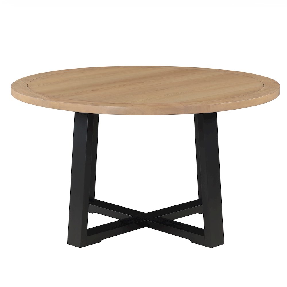 Magnolia Black Round Table
