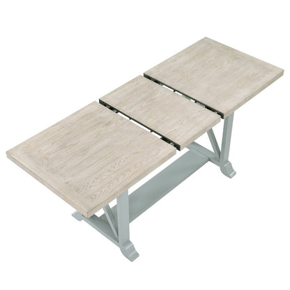 Darcy 7pc Counter Dining Set Green