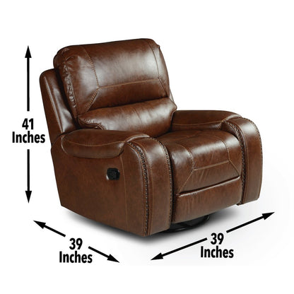 Keily Brown Manual Recliner