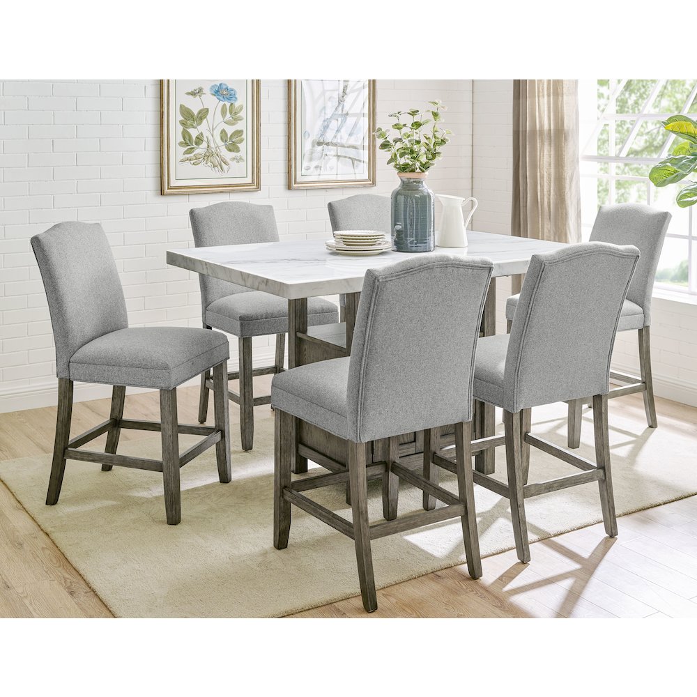 Grayson 6pc Counter Height Set