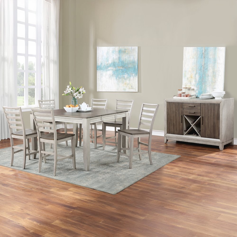 Abacus 10PC Counter Dining Set