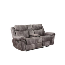 Nashville Glider Recliner Conso Grey