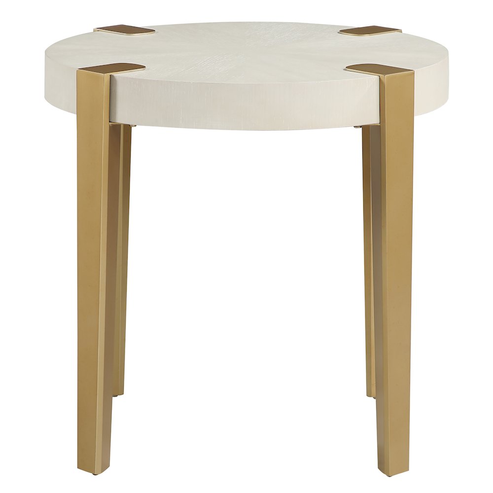 Gracie End Table, White