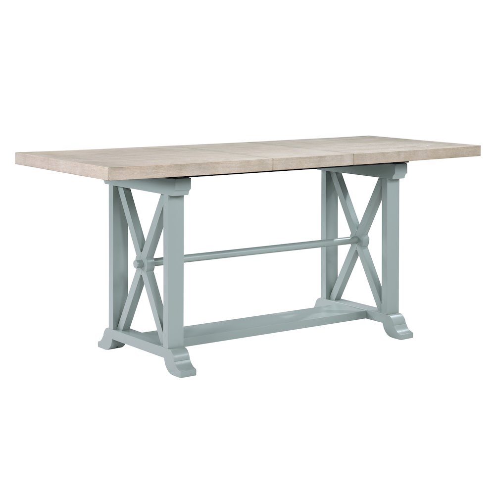 Darcy 7pc Counter Dining Set Green