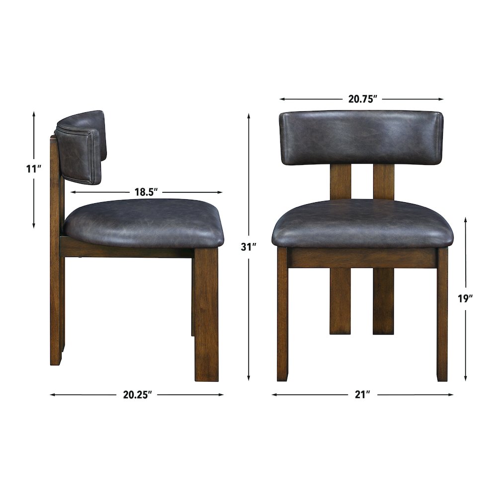 Cambridge 5-Piece Dining Table Set (T+4S