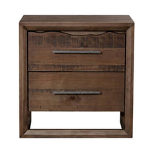 Nightstand in Warm Lifestyle Finish with Sturdy Construction
