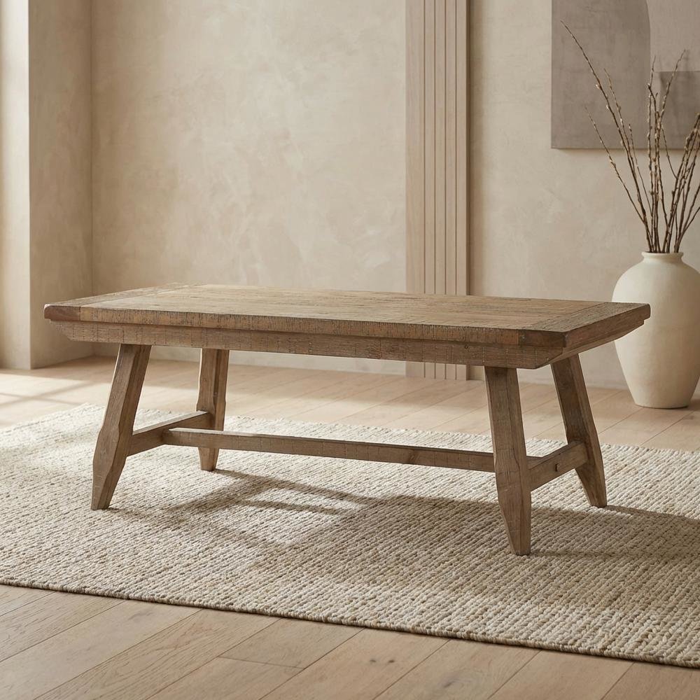 Stylish Brown Coffee Table with Sturdy Construction and Modern Design