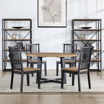 Magnolia 54-inch Round 7-Piece Dining Se