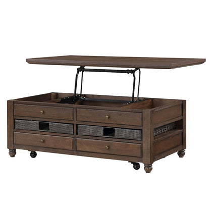 Oliver 4-Piece Lift-Top Table Set