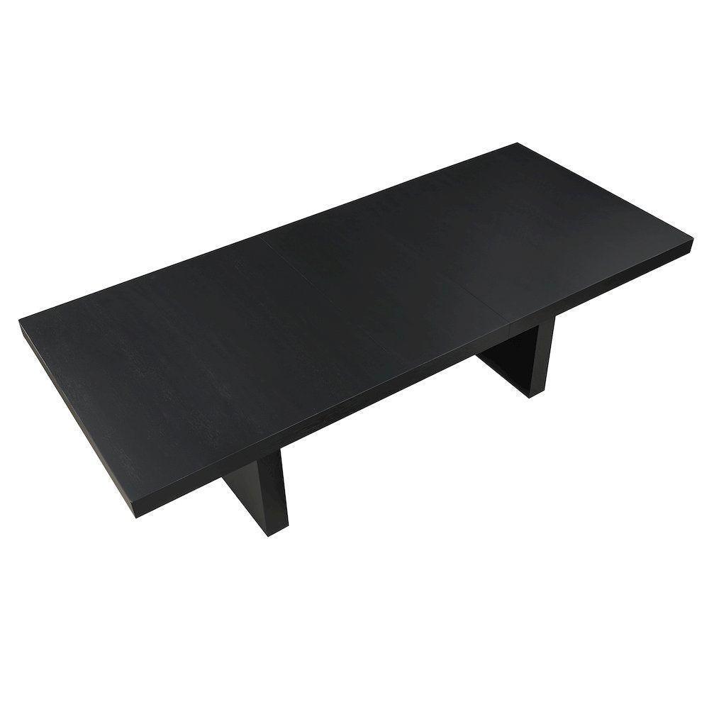 Aubrey Black 7pc Dining Set