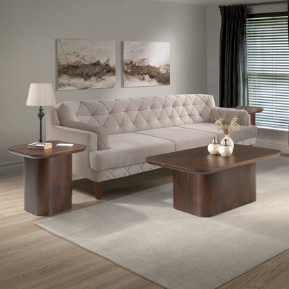 Hunter 48" Solid Wood Rectangular Coffee Table