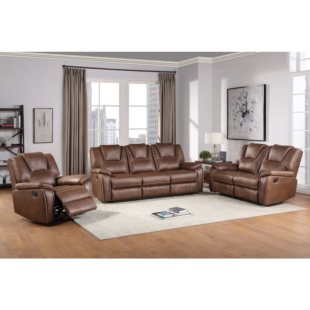 Katrine Brown Manual Sofa