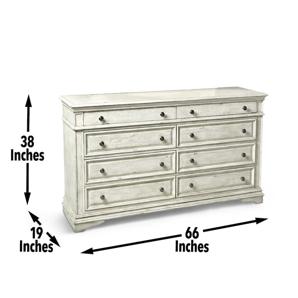 Highland Park Queen 4PC Set White