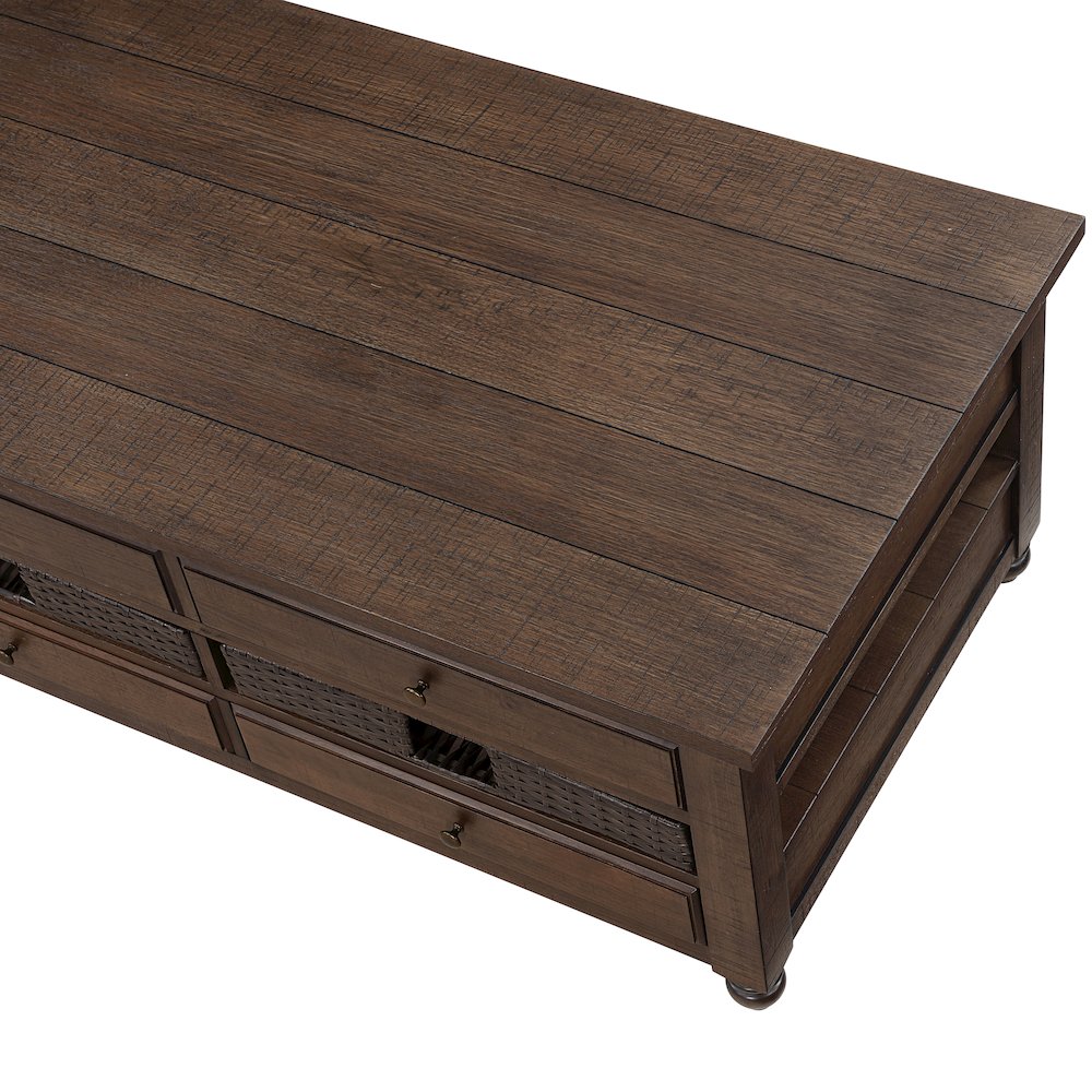 Oliver Lift-Top Cocktail Table w/Casters