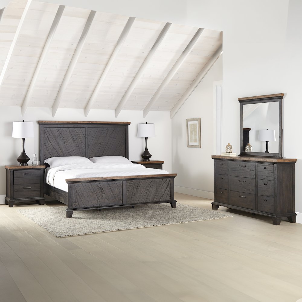 Bear Creek Brown Queen 6pc Set