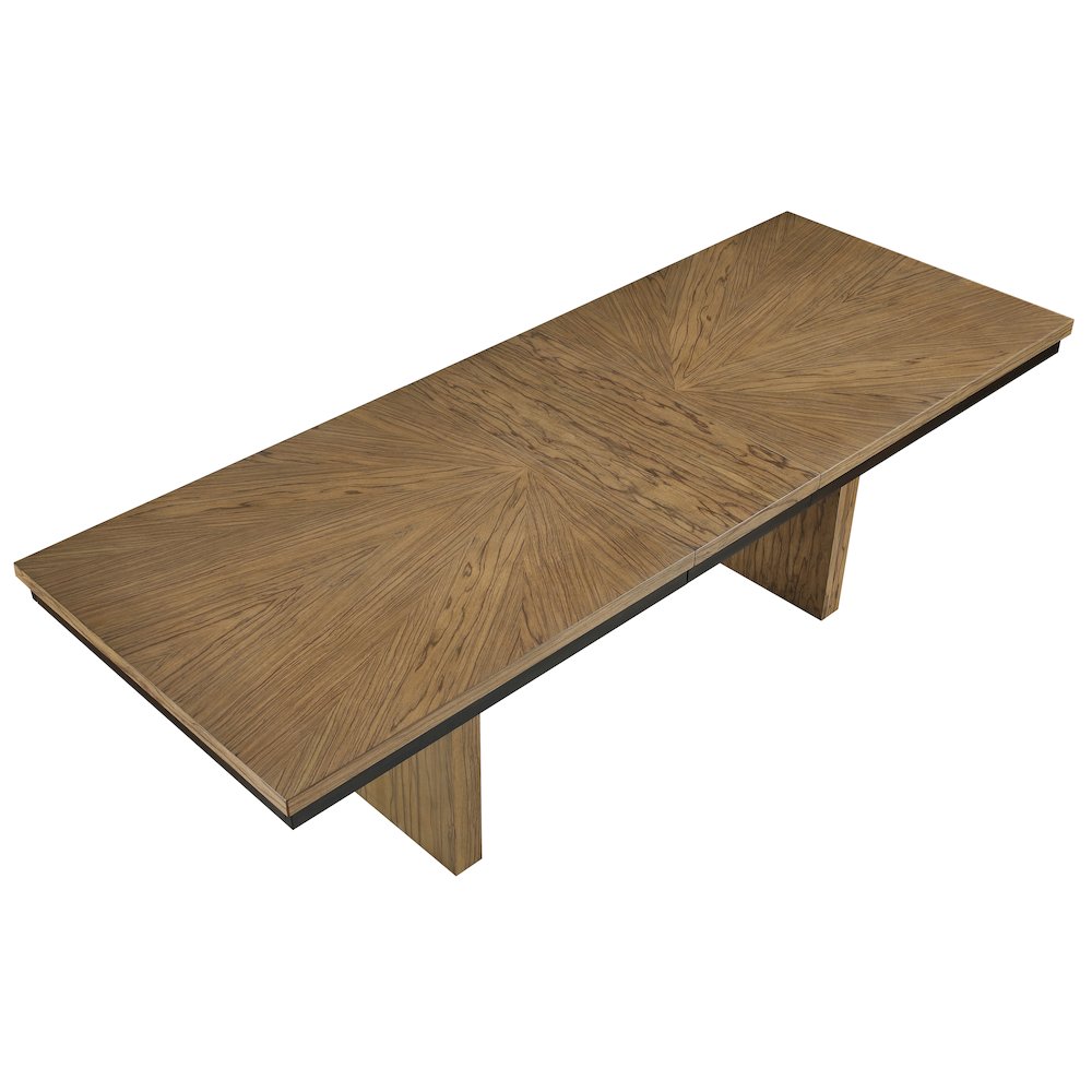 Roatan 80-96" Table with 16-inch Self-Storing Leaf
