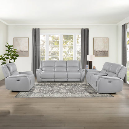 Alexandria Leather Power Reclining Sofa,