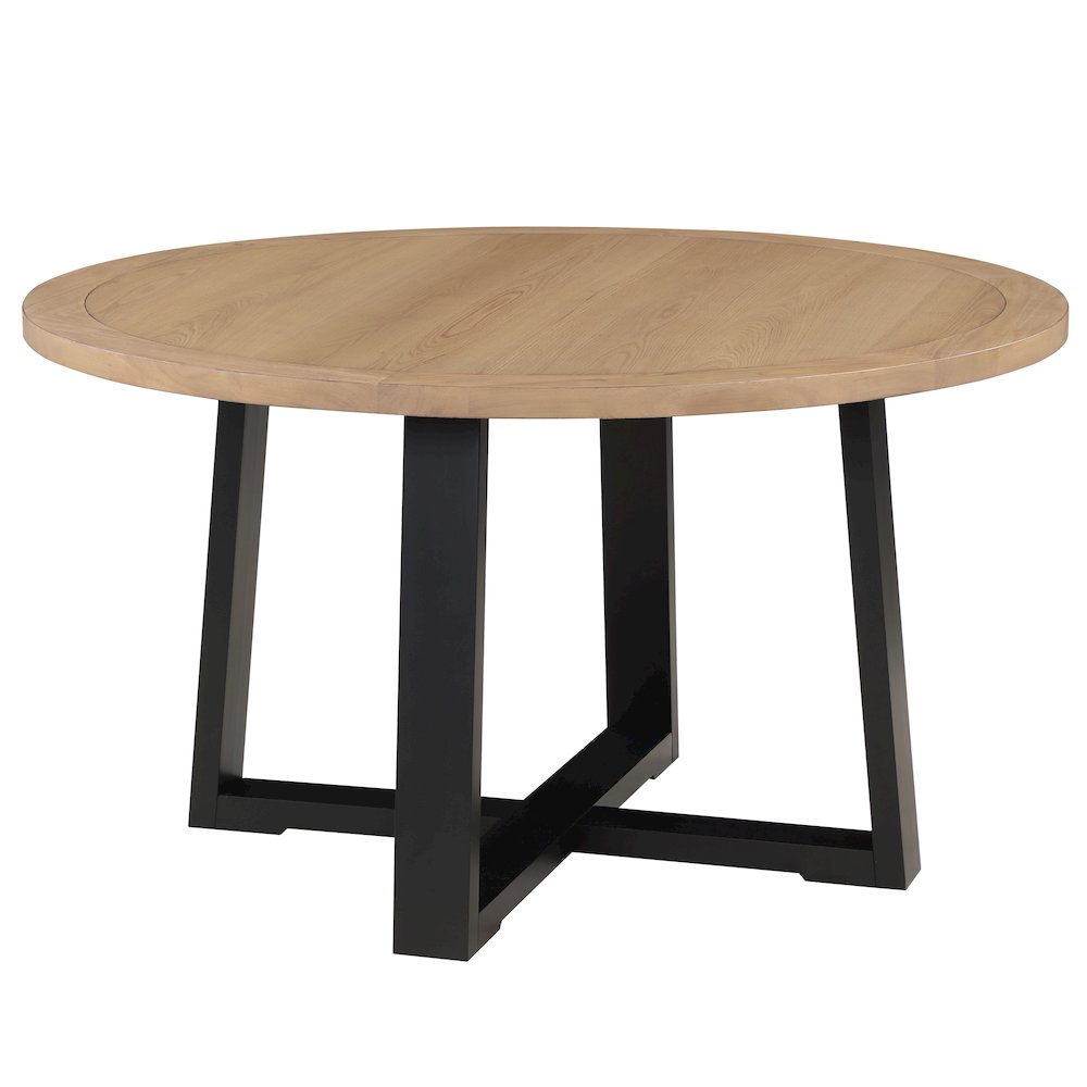 Magnolia Black Round Table