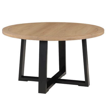 Magnolia Black Round Table