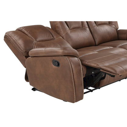 Katrine Brown Manual Sofa