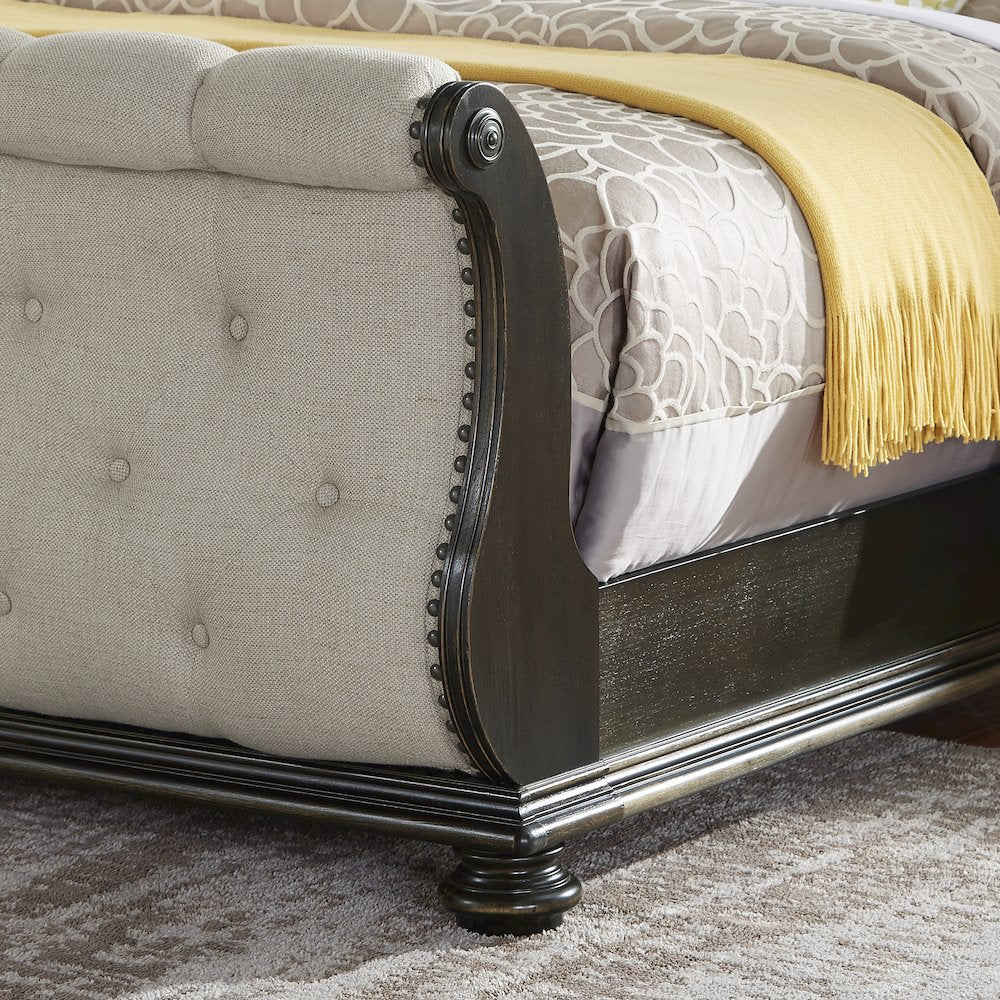 Rhapsody King Sleigh 6pc Bedroom Set