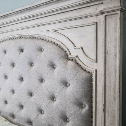 Highland Park Queen Bed Ivory