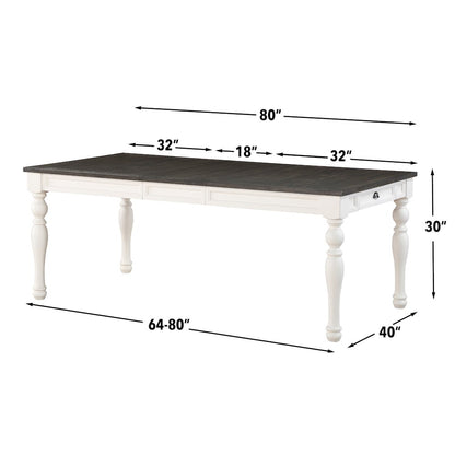 Joanna Two Tone Dining Table