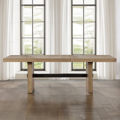 Aubrey 78-96" Dining Table w/18" Leaf